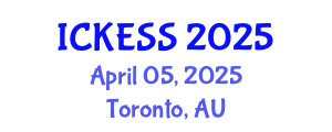 International Conference on Kinesiology, Exercise and Sport Sciences (ICKESS) April 05, 2025 - Toronto, Australia
