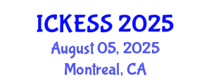 International Conference on Kinesiology, Exercise and Sport Sciences (ICKESS) August 05, 2025 - Montreal, Canada