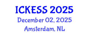 International Conference on Kinesiology, Exercise and Sport Sciences (ICKESS) December 02, 2025 - Amsterdam, Netherlands