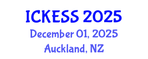 International Conference on Kinesiology, Exercise and Sport Sciences (ICKESS) December 01, 2025 - Auckland, New Zealand