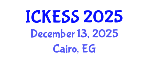International Conference on Kinesiology, Exercise and Sport Sciences (ICKESS) December 13, 2025 - Cairo, Egypt