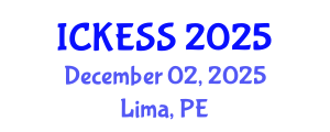 International Conference on Kinesiology, Exercise and Sport Sciences (ICKESS) December 02, 2025 - Lima, Peru