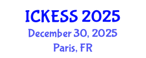 International Conference on Kinesiology, Exercise and Sport Sciences (ICKESS) December 30, 2025 - Paris, France