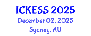 International Conference on Kinesiology, Exercise and Sport Sciences (ICKESS) December 02, 2025 - Sydney, Australia