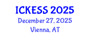 International Conference on Kinesiology, Exercise and Sport Sciences (ICKESS) December 27, 2025 - Vienna, Austria