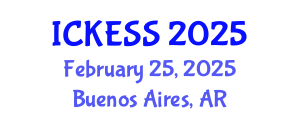 International Conference on Kinesiology, Exercise and Sport Sciences (ICKESS) February 25, 2025 - Buenos Aires, Argentina