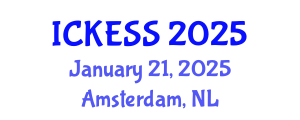 International Conference on Kinesiology, Exercise and Sport Sciences (ICKESS) January 21, 2025 - Amsterdam, Netherlands