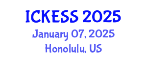 International Conference on Kinesiology, Exercise and Sport Sciences (ICKESS) January 07, 2025 - Honolulu, United States