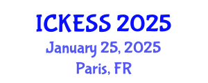 International Conference on Kinesiology, Exercise and Sport Sciences (ICKESS) January 25, 2025 - Paris, France