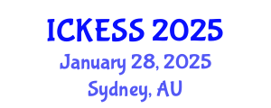 International Conference on Kinesiology, Exercise and Sport Sciences (ICKESS) January 28, 2025 - Sydney, Australia