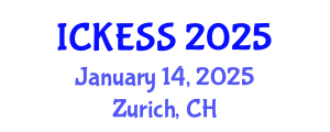 International Conference on Kinesiology, Exercise and Sport Sciences (ICKESS) January 14, 2025 - Zurich, Switzerland