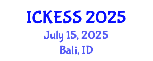 International Conference on Kinesiology, Exercise and Sport Sciences (ICKESS) July 15, 2025 - Bali, Indonesia
