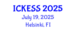 International Conference on Kinesiology, Exercise and Sport Sciences (ICKESS) July 19, 2025 - Helsinki, Finland