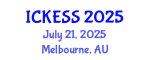 International Conference on Kinesiology, Exercise and Sport Sciences (ICKESS) July 21, 2025 - Melbourne, Australia