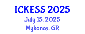 International Conference on Kinesiology, Exercise and Sport Sciences (ICKESS) July 15, 2025 - Mykonos, Greece