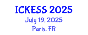 International Conference on Kinesiology, Exercise and Sport Sciences (ICKESS) July 19, 2025 - Paris, France