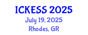 International Conference on Kinesiology, Exercise and Sport Sciences (ICKESS) July 19, 2025 - Rhodes, Greece