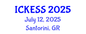 International Conference on Kinesiology, Exercise and Sport Sciences (ICKESS) July 12, 2025 - Santorini, Greece