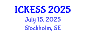 International Conference on Kinesiology, Exercise and Sport Sciences (ICKESS) July 15, 2025 - Stockholm, Sweden