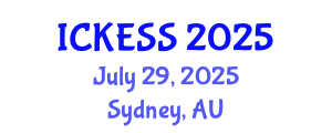 International Conference on Kinesiology, Exercise and Sport Sciences (ICKESS) July 29, 2025 - Sydney, Australia