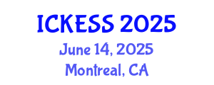 International Conference on Kinesiology, Exercise and Sport Sciences (ICKESS) June 14, 2025 - Montreal, Canada