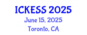 International Conference on Kinesiology, Exercise and Sport Sciences (ICKESS) June 15, 2025 - Toronto, Canada