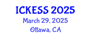 International Conference on Kinesiology, Exercise and Sport Sciences (ICKESS) March 29, 2025 - Ottawa, Canada
