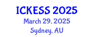 International Conference on Kinesiology, Exercise and Sport Sciences (ICKESS) March 29, 2025 - Sydney, Australia