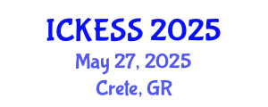 International Conference on Kinesiology, Exercise and Sport Sciences (ICKESS) May 27, 2025 - Crete, Greece