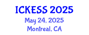International Conference on Kinesiology, Exercise and Sport Sciences (ICKESS) May 24, 2025 - Montreal, Canada