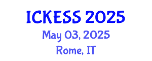International Conference on Kinesiology, Exercise and Sport Sciences (ICKESS) May 03, 2025 - Rome, Italy