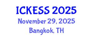 International Conference on Kinesiology, Exercise and Sport Sciences (ICKESS) November 29, 2025 - Bangkok, Thailand