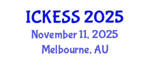 International Conference on Kinesiology, Exercise and Sport Sciences (ICKESS) November 11, 2025 - Melbourne, Australia