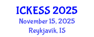 International Conference on Kinesiology, Exercise and Sport Sciences (ICKESS) November 15, 2025 - Reykjavik, Iceland