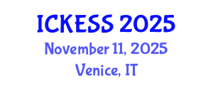 International Conference on Kinesiology, Exercise and Sport Sciences (ICKESS) November 11, 2025 - Venice, Italy