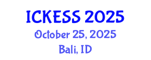 International Conference on Kinesiology, Exercise and Sport Sciences (ICKESS) October 25, 2025 - Bali, Indonesia