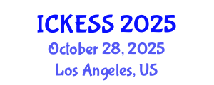 International Conference on Kinesiology, Exercise and Sport Sciences (ICKESS) October 28, 2025 - Los Angeles, United States