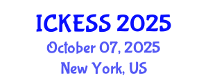 International Conference on Kinesiology, Exercise and Sport Sciences (ICKESS) October 07, 2025 - New York, United States