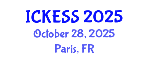 International Conference on Kinesiology, Exercise and Sport Sciences (ICKESS) October 28, 2025 - Paris, France