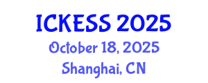 International Conference on Kinesiology, Exercise and Sport Sciences (ICKESS) October 18, 2025 - Shanghai, China