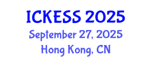 International Conference on Kinesiology, Exercise and Sport Sciences (ICKESS) September 27, 2025 - Hong Kong, China