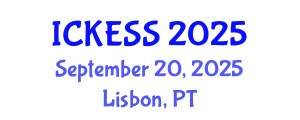 International Conference on Kinesiology, Exercise and Sport Sciences (ICKESS) September 20, 2025 - Lisbon, Portugal