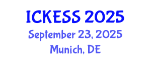International Conference on Kinesiology, Exercise and Sport Sciences (ICKESS) September 23, 2025 - Munich, Germany