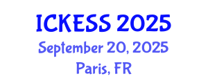 International Conference on Kinesiology, Exercise and Sport Sciences (ICKESS) September 20, 2025 - Paris, France