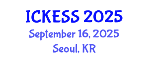 International Conference on Kinesiology, Exercise and Sport Sciences (ICKESS) September 16, 2025 - Seoul, Republic of Korea