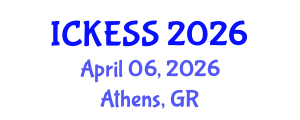 International Conference on Kinesiology, Exercise and Sport Sciences (ICKESS) April 06, 2026 - Athens, Greece International Conference on Kinesiology, Exercise and Sport Sciences (ICKESS) April 06, 2026 - Athens, Greece