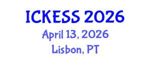 International Conference on Kinesiology, Exercise and Sport Sciences (ICKESS) April 13, 2026 - Lisbon, Portugal International Conference on Kinesiology, Exercise and Sport Sciences (ICKESS) April 13, 2026 - Lisbon, Portugal