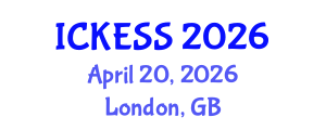 International Conference on Kinesiology, Exercise and Sport Sciences (ICKESS) April 20, 2026 - London, United Kingdom International Conference on Kinesiology, Exercise and Sport Sciences (ICKESS) April 20, 2026 - London, United Kingdom