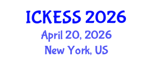 International Conference on Kinesiology, Exercise and Sport Sciences (ICKESS) April 20, 2026 - New York, United States International Conference on Kinesiology, Exercise and Sport Sciences (ICKESS) April 20, 2026 - New York, United States