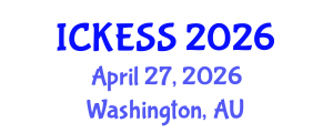 International Conference on Kinesiology, Exercise and Sport Sciences (ICKESS) April 27, 2026 - Washington, Australia International Conference on Kinesiology, Exercise and Sport Sciences (ICKESS) April 27, 2026 - Washington, Australia